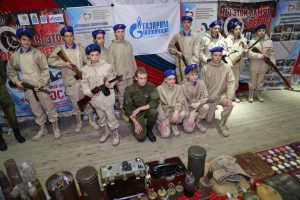 страханские патриоты по приглашению руководства ООО "Газпром трансгаз Ставрополь" провели Уроки мужества "Мы помним подвиг солдата"